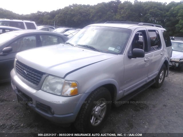 1FMZU73KX2ZC63222 - 2002 FORD EXPLORER XLT SILVER photo 2