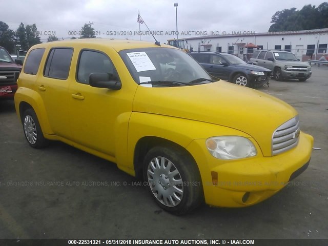 3GNBAADBXAS626647 - 2010 CHEVROLET HHR LS YELLOW photo 1