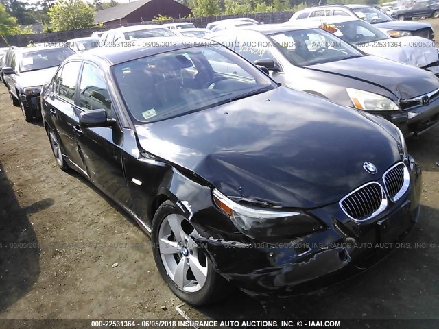 WBANF33516CS36657 - 2006 BMW 525 XI BLACK photo 1