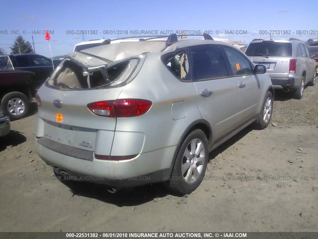 4S4WX83C964400355 - 2006 SUBARU B9 TRIBECA 3.0 H6/3.0 H6 LIMITED GOLD photo 4