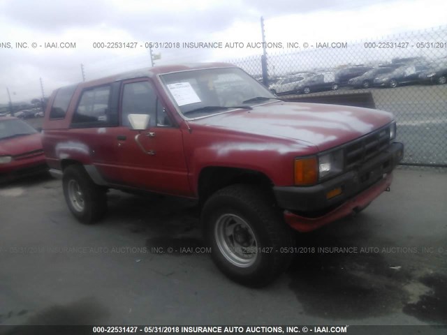 JT4RN62D3G0003562 - 1986 TOYOTA 4RUNNER RN60 RED photo 1