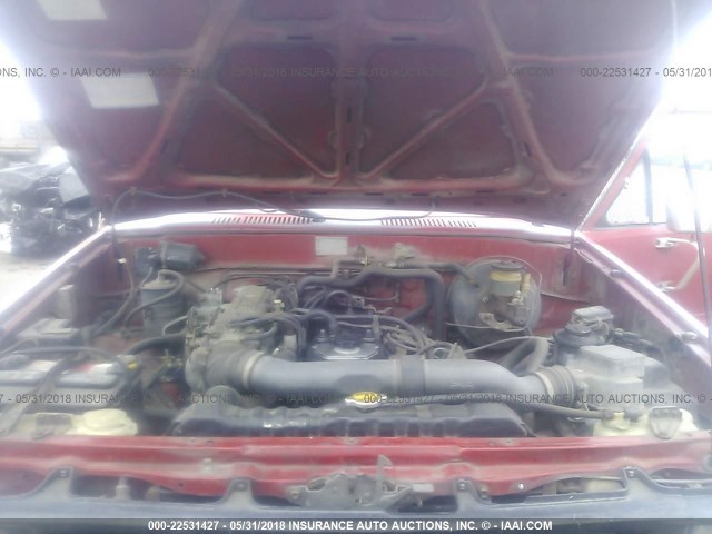 JT4RN62D3G0003562 - 1986 TOYOTA 4RUNNER RN60 RED photo 10