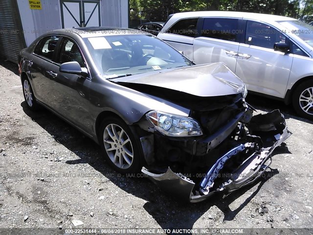 1G1ZE5E05CF180763 - 2012 CHEVROLET MALIBU LTZ 棕色 照片 1