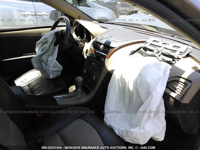 1G1ZE5E05CF180763 - 2012 CHEVROLET MALIBU LTZ 棕色 照片 5