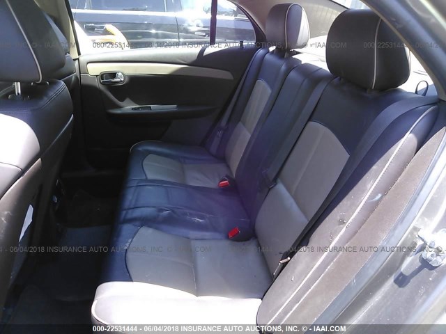 1G1ZE5E05CF180763 - 2012 CHEVROLET MALIBU LTZ 棕色 照片 8