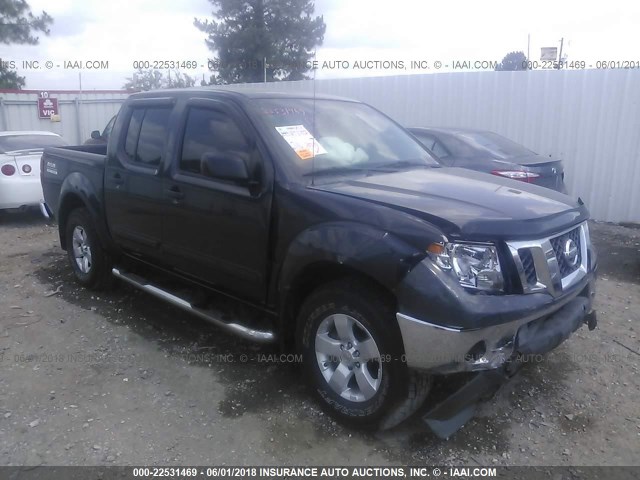 1N6AD0EVXAC402229 - 2010 NISSAN FRONTIER CREW CAB SE/LE/NISMO GRAY photo 1