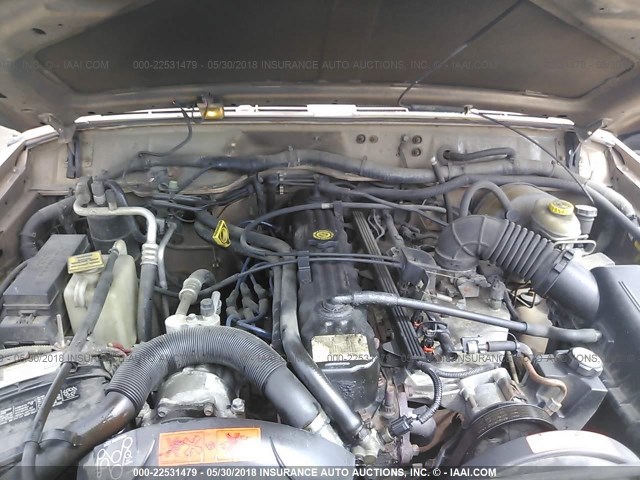 1J4FF68S8XL513906 - 1999 JEEP CHEROKEE SPORT/CLASSIC თაფლისფერი ფოტო 10