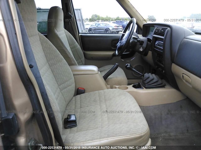 1J4FF68S8XL513906 - 1999 JEEP CHEROKEE SPORT/CLASSIC თაფლისფერი ფოტო 5