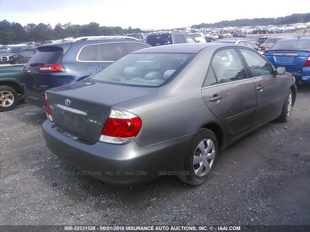 4T1BE32K36U731559 - 2006 TOYOTA CAMRY LE/XLE/SE ნაცრისფერი ფოტო 4
