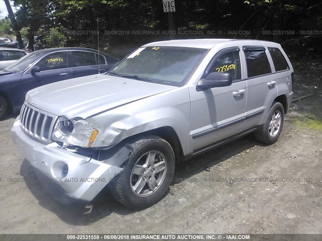 1J8GR48K37C639427 - 2007 JEEP GRAND CHEROKEE LAREDO/COLUMBIA/FREEDOM 银色 照片 2