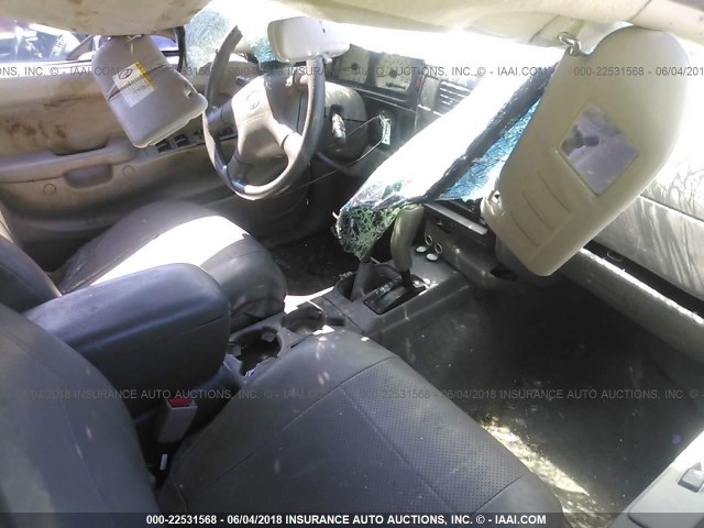 5TEHN72N54Z309815 - 2004 TOYOTA TACOMA DOUBLE CAB 灰色 照片 5