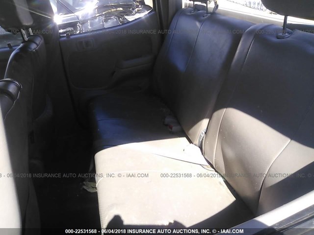 5TEHN72N54Z309815 - 2004 TOYOTA TACOMA DOUBLE CAB 灰色 照片 8