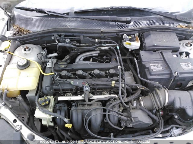 1FAFP34N57W340433 - 2007 FORD FOCUS ZX4/S/SE/SES 银色 照片 10