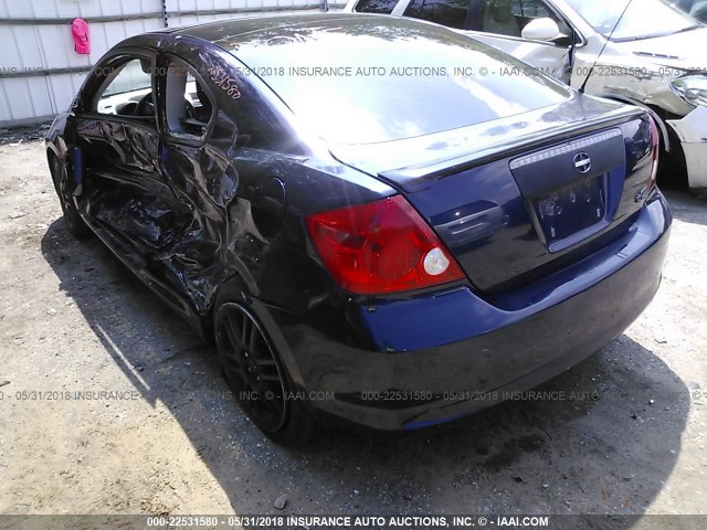 JTKDE177770208536 - 2007 TOYOTA SCION TC 蓝色 照片 3