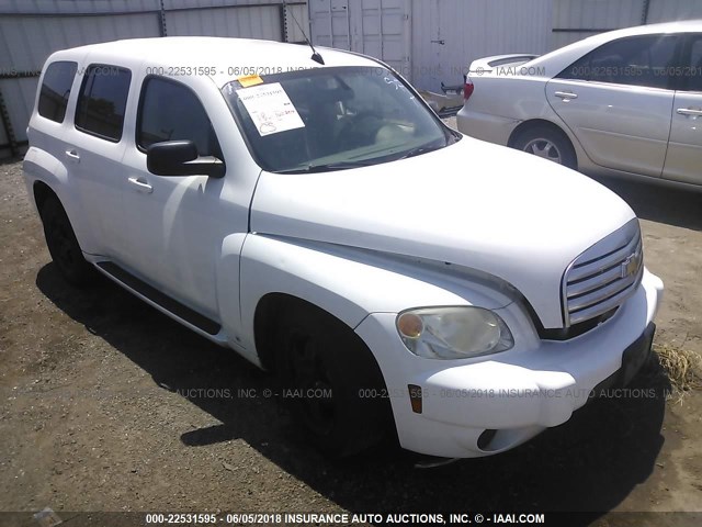 3GNBAADB1AS534102 - 2010 CHEVROLET HHR LS WHITE photo 1