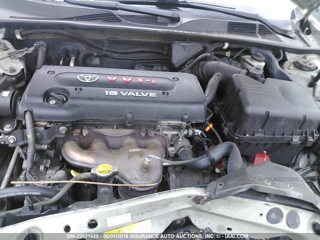 4T1BE32K55U034845 - 2005 TOYOTA CAMRY LE/XLE/SE 银色 照片 10