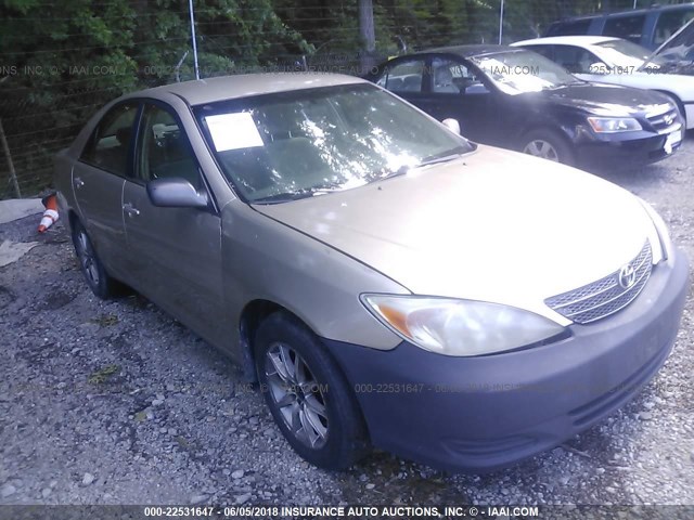 4T1BE32KX3U187931 - 2003 TOYOTA CAMRY LE/XLE/SE GOLD photo 1