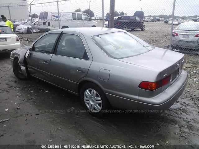 4T1BG22K0YU633970 - 2000 TOYOTA CAMRY CE/LE/XLE 米色 照片 3