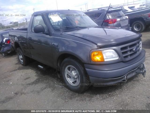 2FTRF17284CA75028 - 2004 FORD F-150 HERITAGE CLASSIC GRAY photo 1