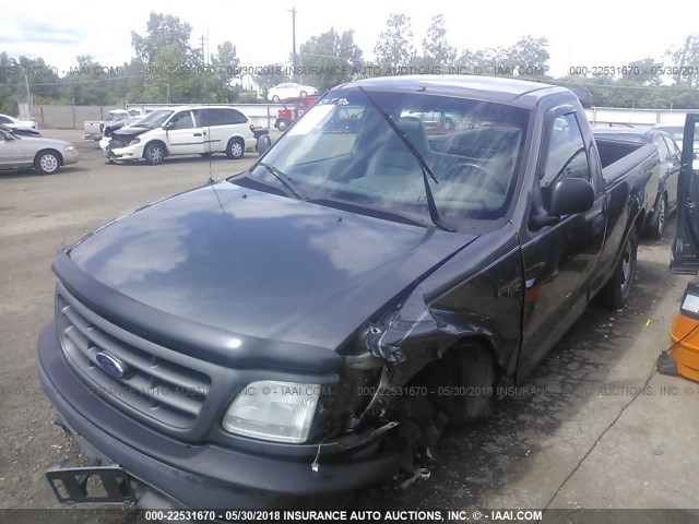 2FTRF17284CA75028 - 2004 FORD F-150 HERITAGE CLASSIC GRAY photo 2