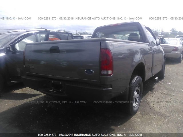 2FTRF17284CA75028 - 2004 FORD F-150 HERITAGE CLASSIC GRAY photo 4