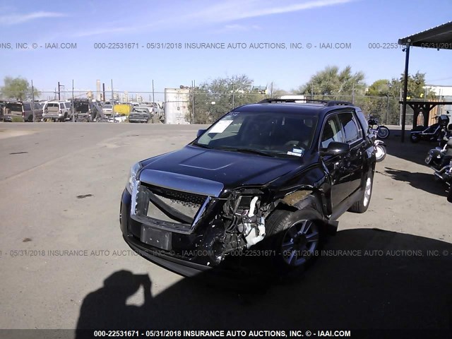 2GKALSEK5C6358258 - 2012 GMC TERRAIN SLE BLACK photo 2