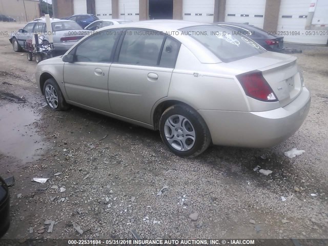 1G8AZ52F64Z140767 - 2004 SATURN ION LEVEL 2 Qızıl foto 3