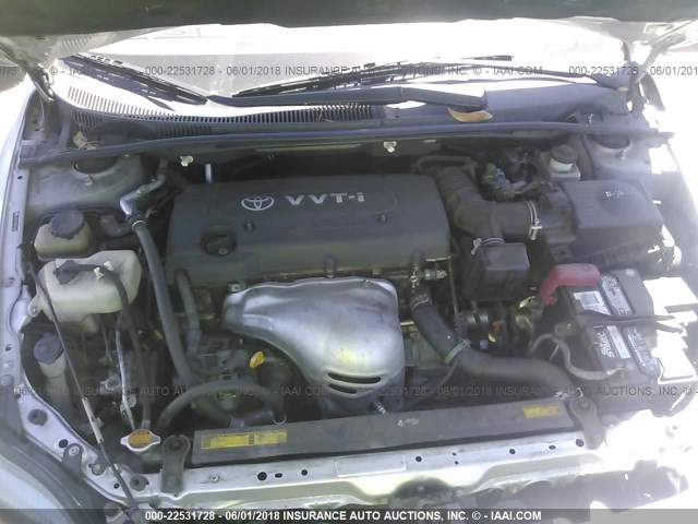 JTKDE177850061138 - 2005 TOYOTA SCION TC 银色 照片 10