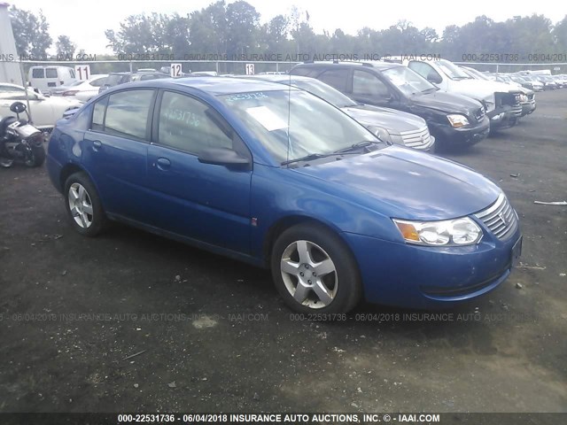 1G8AZ55F46Z105479 - 2006 SATURN ION LEVEL 2 BLUE photo 1