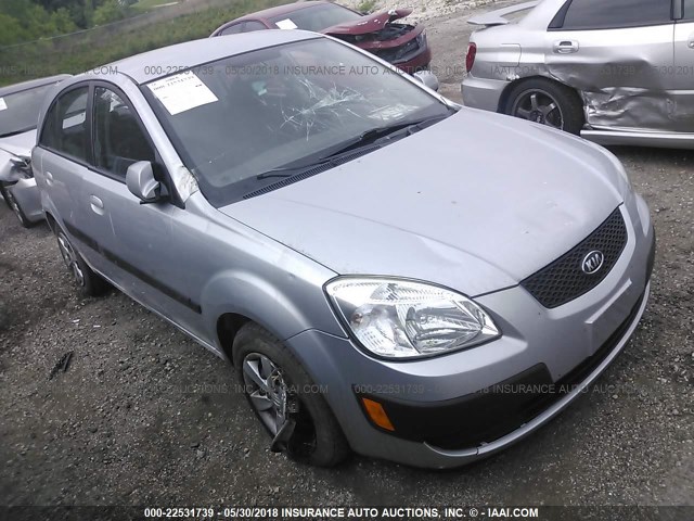 KNADE243996537590 - 2009 KIA RIO 5 SX SILVER photo 1