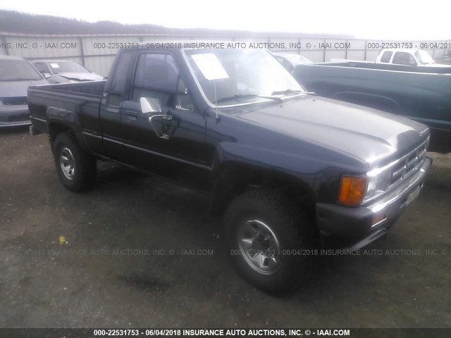 JT4RN67D4G0004504 - 1986 TOYOTA PICKUP XTRACAB RN67 DLX Dark Blue photo 1