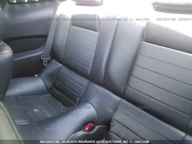 1ZVBP8AM1C5270430 - 2012 FORD MUSTANG GRAY photo 8