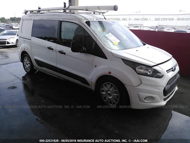 NM0LS7F74E1167464 - 2014 FORD TRANSIT CONNECT XLT WHITE photo 1