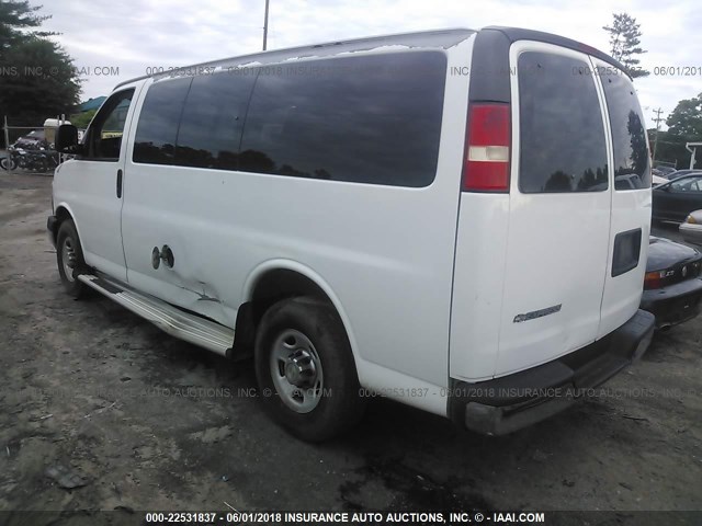 1GAHG35K391170878 - 2009 CHEVROLET EXPRESS G3500  YELLOW photo 3