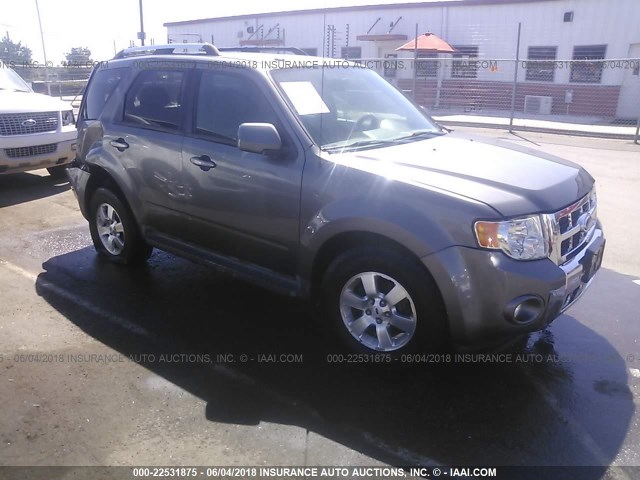 1FMCU94GX9KC56477 - 2009 FORD ESCAPE LIMITED GRAY photo 1