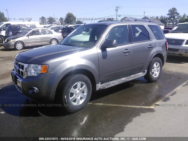 1FMCU94GX9KC56477 - 2009 FORD ESCAPE LIMITED GRAY photo 2