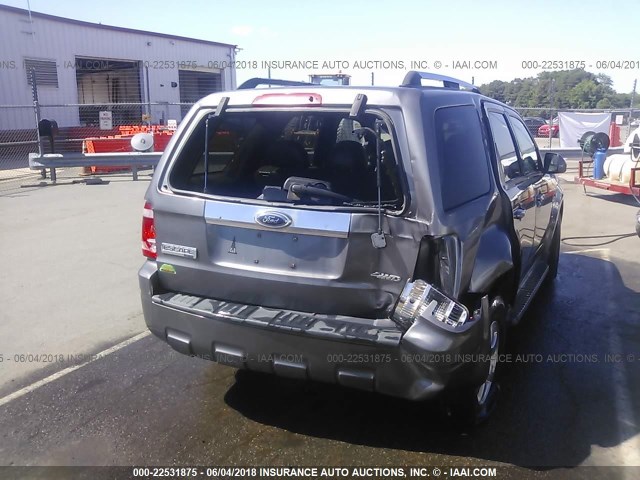 1FMCU94GX9KC56477 - 2009 FORD ESCAPE LIMITED GRAY photo 6
