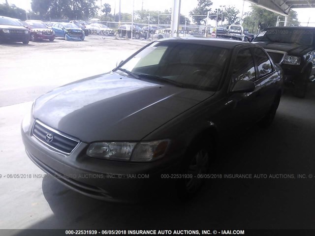 4T1BG22K71U119622 - 2001 TOYOTA CAMRY CE/LE/XLE 灰色 照片 2