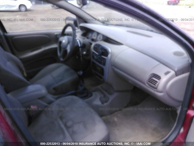 1B3ES56C44D577029 - 2004 DODGE NEON SXT RED photo 5