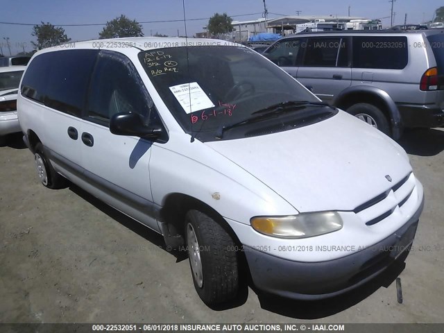 1B4GP44RXWB617362 - 1998 DODGE GRAND CARAVAN SE/SPORT WHITE photo 1