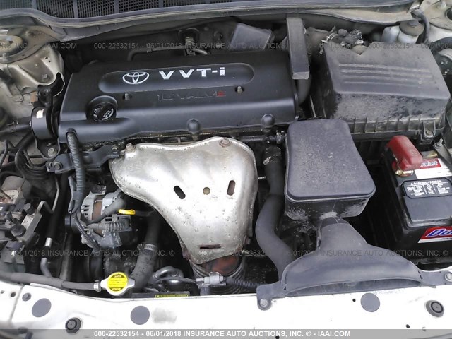 4T1BE46K47U576568 - 2007 TOYOTA CAMRY NEW GENERAT CE/LE/XLE/SE WHITE photo 10