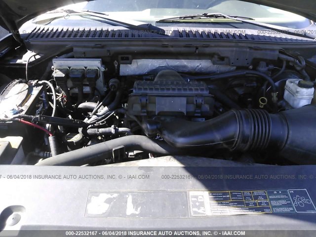 1FMPU15526LA62788 - 2006 FORD EXPEDITION XLT შავი ფოტო 10