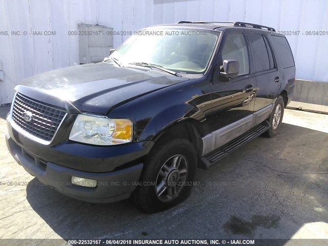 1FMPU15526LA62788 - 2006 FORD EXPEDITION XLT შავი ფოტო 2