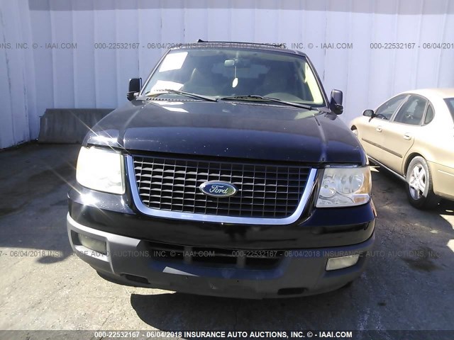 1FMPU15526LA62788 - 2006 FORD EXPEDITION XLT BLACK photo 6