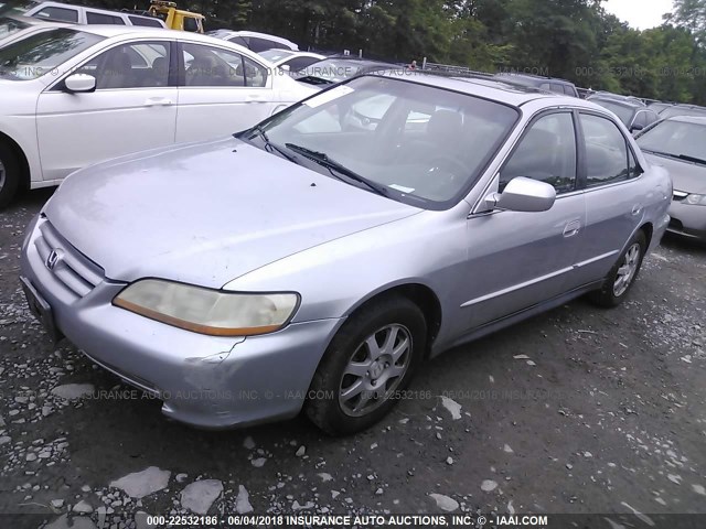 1HGCG66842A094973 - 2002 HONDA ACCORD EX/SE SILVER photo 2