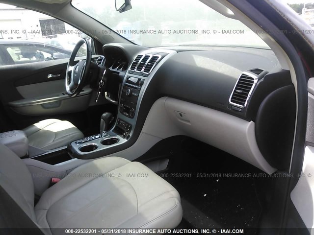 1GKEV23787J125106 - 2007 GMC ACADIA SLT-1 GRAY photo 5