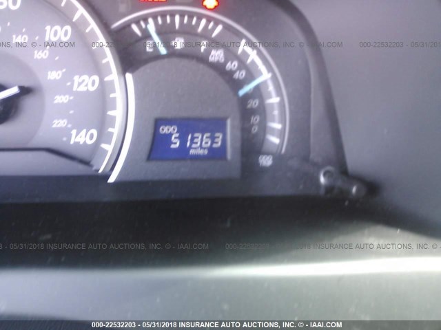 4T4BF1FK2FR516160 - 2015 TOYOTA CAMRY LE/XLE/SE/XSE BLUE photo 7