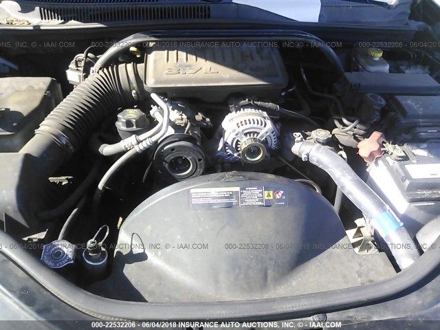 1J4GS48K46C351694 - 2006 JEEP GRAND CHEROKEE LAREDO/COLUMBIA/FREEDOM 黑色 照片 10