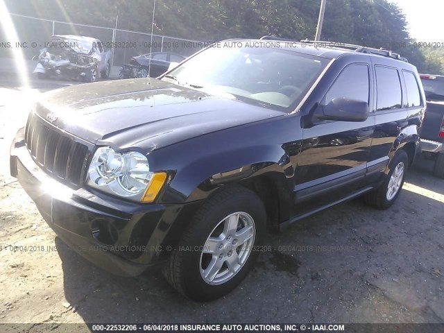 1J4GS48K46C351694 - 2006 JEEP GRAND CHEROKEE LAREDO/COLUMBIA/FREEDOM 黑色 照片 2