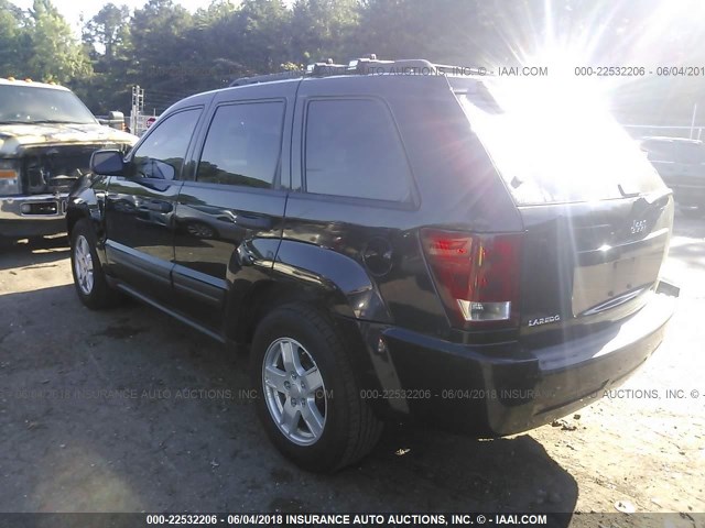 1J4GS48K46C351694 - 2006 JEEP GRAND CHEROKEE LAREDO/COLUMBIA/FREEDOM 黑色 照片 3